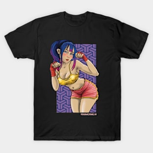 fighter girl T-Shirt